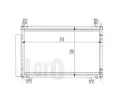 LORO Kondenztor klimatizace LOR 051-016-0020, 051-016-0020