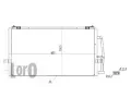 LORO Kondenztor klimatizace LOR 052-016-0002, 052-016-0002