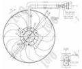 LORO Vtrk chlazen motoru LOR 053-014-0002, 053-014-0002