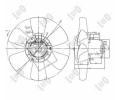 LORO Vtrk chlazen motoru LOR 053-014-0020, 053-014-0020