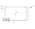 LORO Kondenztor klimatizace LOR 053-016-0010, 053-016-0010