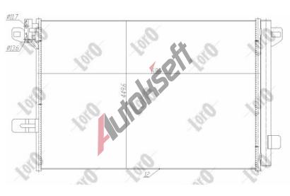 LORO Kondenztor klimatizace LOR 053-016-0037, 053-016-0037