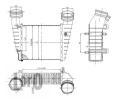LORO Chladi vzduchu intercooler LOR 053-018-0004, 053-018-0004