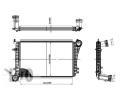 LORO Chladi vzduchu intercooler LOR 053-018-0009, 053-018-0009