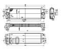 LORO Chladi vzduchu intercooler LOR 054-018-0009, 054-018-0009