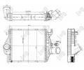 LORO Chladič vzduchu intercooler LOR 054-018-0015, 054-018-0015