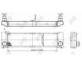 LORO Chladi vzduchu intercooler LOR 054-018-0016, 054-018-0016