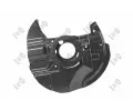 Ochrann� plech proti ne�istot�m brzdov�ho kotou�e&nbsp;LORO&nbsp;&dash;&nbsp;LOR 131-07-162
