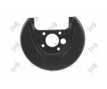 Ochrann plech proti neistotm brzdovho kotoue LORO ‐ LOR 131-07-609