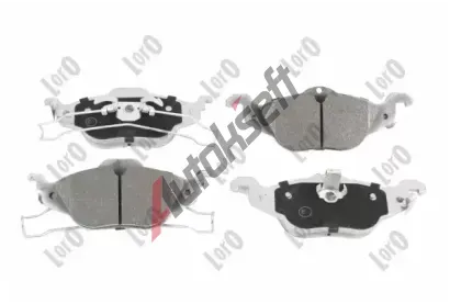 LORO Sada brzdových destiček LOR 231-01-007, 231-01-007 LORO Sada brzdových destiček LOR 231-01-007, 231-01-007