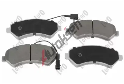 LORO Sada brzdových destiček LOR 231-01-018, 231-01-018 LORO Sada brzdových destiček LOR 231-01-018, 231-01-018