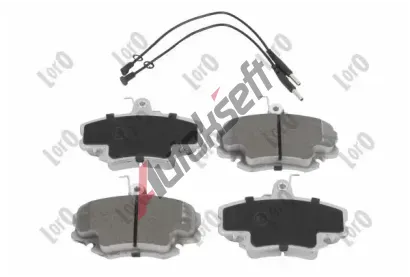 LORO Sada brzdovch destiek LOR 231-01-054, 231-01-054