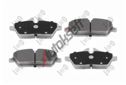 LORO Sada brzdových destiček LOR 231-01-120, 231-01-120 LORO Sada brzdových destiček LOR 231-01-120, 231-01-120