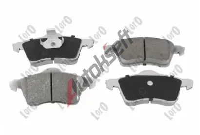 LORO Sada brzdových destiček LOR 231-01-124, 231-01-124 LORO Sada brzdových destiček LOR 231-01-124, 231-01-124