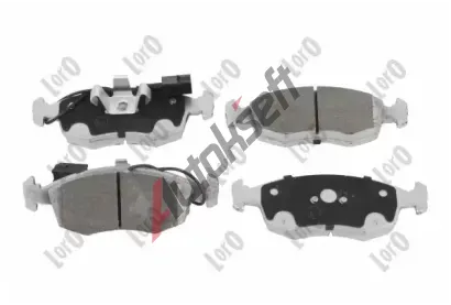 LORO Sada brzdových destiček LOR 231-01-195, 231-01-195 LORO Sada brzdových destiček LOR 231-01-195, 231-01-195