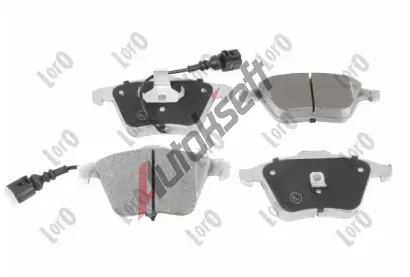 LORO Sada brzdových destiček LOR 231-01-231, 231-01-231 LORO Sada brzdových destiček LOR 231-01-231, 231-01-231