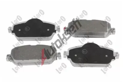 LORO Sada brzdovch destiek LOR 231-01-239, 231-01-239