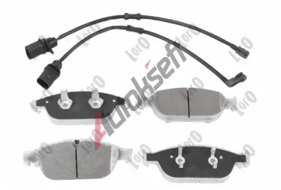 LORO Sada brzdových destiček LOR 231-01-261, 231-01-261 LORO Sada brzdových destiček LOR 231-01-261, 231-01-261