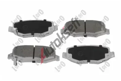 LORO Sada brzdových destiček LOR 231-01-272, 231-01-272 LORO Sada brzdových destiček LOR 231-01-272, 231-01-272