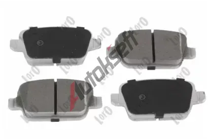 LORO Sada brzdových destiček LOR 231-02-016, 231-02-016 LORO Sada brzdových destiček LOR 231-02-016, 231-02-016