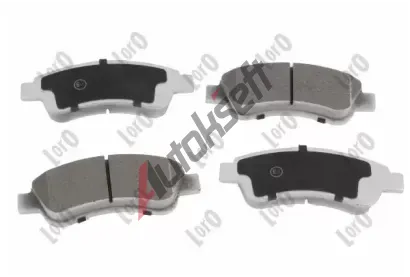 LORO Sada brzdových destiček LOR 231-02-017, 231-02-017 LORO Sada brzdových destiček LOR 231-02-017, 231-02-017