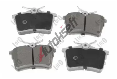 LORO Sada brzdových destiček LOR 231-02-021, 231-02-021 LORO Sada brzdových destiček LOR 231-02-021, 231-02-021