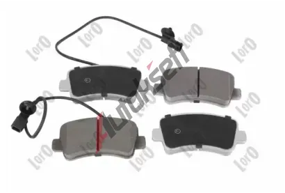 LORO Sada brzdovch destiek LOR 231-02-024, 231-02-024