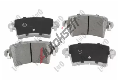 LORO Sada brzdových destiček LOR 231-02-042, 231-02-042 LORO Sada brzdových destiček LOR 231-02-042, 231-02-042