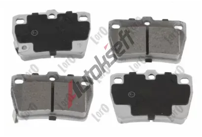 LORO Sada brzdových destiček LOR 231-02-068, 231-02-068 LORO Sada brzdových destiček LOR 231-02-068, 231-02-068