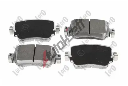 LORO Sada brzdových destiček LOR 231-02-092, 231-02-092 LORO Sada brzdových destiček LOR 231-02-092, 231-02-092