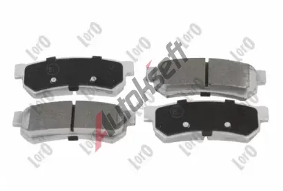 LORO Sada brzdových destiček LOR 231-02-106, 231-02-106 LORO Sada brzdových destiček LOR 231-02-106, 231-02-106