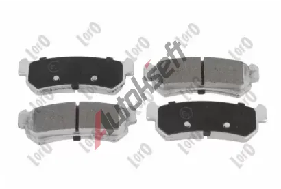 LORO Sada brzdových destiček LOR 231-02-110, 231-02-110 LORO Sada brzdových destiček LOR 231-02-110, 231-02-110