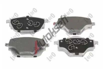 LORO Sada brzdových destiček LOR 231-02-128, 231-02-128 LORO Sada brzdových destiček LOR 231-02-128, 231-02-128