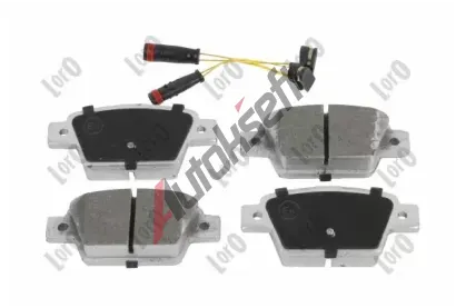 LORO Sada brzdovch destiek LOR 231-02-130, 231-02-130