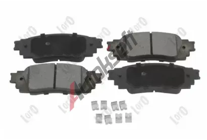 LORO Sada brzdovch destiek LOR 231-02-142, 231-02-142