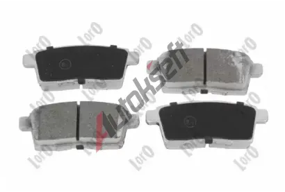 LORO Sada brzdových destiček LOR 231-02-155, 231-02-155 LORO Sada brzdových destiček LOR 231-02-155, 231-02-155