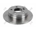 LORO Brzdový kotouč - 258 mm LOR 231-04-017, 231-04-017