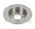 LORO Brzdový kotouč - 258 mm LOR 231-04-091, 231-04-091