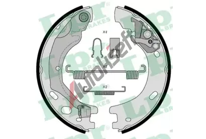 LPR Sada brzdov�ch �elist� parkovac� brzdy LP 01030, 81030