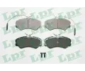LPR Sada brzdovch destiek ‐ LP 05P011