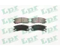 LPR Sada brzdovch destiek ‐ LP 05P043