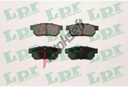 LPR Sada brzdovch destiek LP 05P072, 05P072