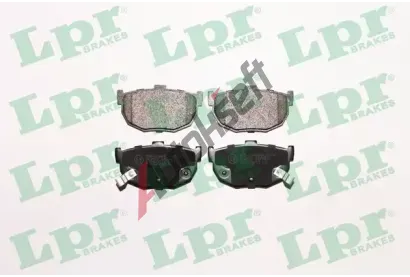 LPR Sada brzdovch destiek LP 05P089, 05P089