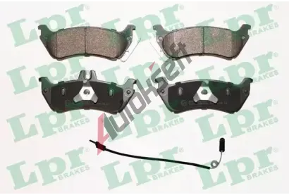LPR Sada brzdových destiček LP 05P1000A, 23189 LPR Sada brzdových destiček LP 05P1000A, 23189