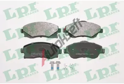 LPR Sada brzdovch destiek LP 05P1004, 05P1004