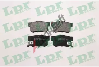 LPR Sada brzdovch destiek LP 05P1014, 05P1014