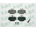 LPR Sada brzdovch destiek ‐ LP 05P102