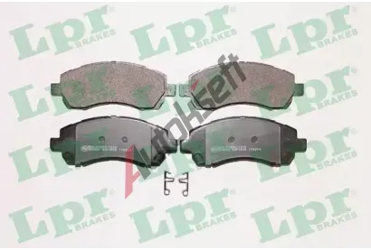 LPR Sada brzdovch destiek LP 05P1025, 23780