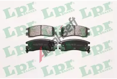 LPR Sada brzdovch destiek LP 05P1031, 05P1031