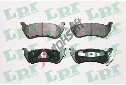 LPR Sada brzdovch destiek LP 05P1065, 05P1065